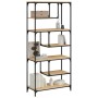 Sonoma oak engineered wood shelving 81x36x176 cm by , Bookcases and shelves - Ref: Foro24-836224, Price: 77,71 €, Discount: %