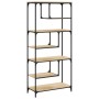 Sonoma oak engineered wood shelving 81x36x176 cm by , Bookcases and shelves - Ref: Foro24-836224, Price: 77,71 €, Discount: %