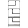 Estantería madera de ingeniería gris Sonoma 81x36x176 cm de , Librerías y estanterías - Ref: Foro24-836226, Precio: 80,65 €, ...