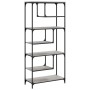 Estantería madera de ingeniería gris Sonoma 81x36x176 cm de , Librerías y estanterías - Ref: Foro24-836226, Precio: 80,65 €, ...