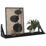 Wall shelves 2 units black 60x15x15.5 cm by , Shelves and shelves - Ref: Foro24-836323, Price: 26,27 €, Discount: %