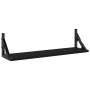 Wall shelves 2 units black 60x15x15.5 cm by , Shelves and shelves - Ref: Foro24-836323, Price: 26,27 €, Discount: %