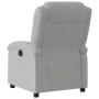 Light Gray Velvet Recliner by , Armchairs - Ref: Foro24-371797, Price: 237,67 €, Discount: %