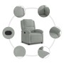 Light Gray Velvet Recliner by , Armchairs - Ref: Foro24-371797, Price: 237,67 €, Discount: %