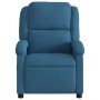 Sillón reclinable de terciopelo azul de , Sillones - Ref: Foro24-371807, Precio: 228,99 €, Descuento: %