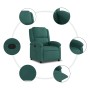 Sillón reclinable de tela verde oscuro de , Sillones - Ref: Foro24-371757, Precio: 219,22 €, Descuento: %