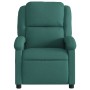 Sillón de masaje reclinable de tela verde oscuro de , Sillones - Ref: Foro24-371769, Precio: 238,19 €, Descuento: %