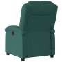 Sillón de masaje reclinable de tela verde oscuro de , Sillones - Ref: Foro24-371769, Precio: 238,19 €, Descuento: %