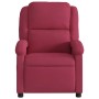 Sillón de masaje reclinable de terciopelo vino tinto de , Sillones - Ref: Foro24-371813, Precio: 235,99 €, Descuento: %