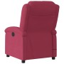 Sillón de masaje reclinable de terciopelo vino tinto de , Sillones - Ref: Foro24-371813, Precio: 235,99 €, Descuento: %