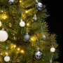 Künstlicher Weihnachtsbaum mit Scharnieren 150 LED und Kugeln 120 cm von , Weihnachtsbäume - Ref: Foro24-3210197, Preis: 68,5...