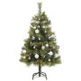 Künstlicher Weihnachtsbaum mit Scharnieren 150 LED und Kugeln 120 cm von , Weihnachtsbäume - Ref: Foro24-3210197, Preis: 68,5...