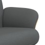 Sillón reclinable con reposapiés tela gris oscuro de , Sillones - Ref: Foro24-356531, Precio: 212,85 €, Descuento: %