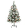 Árbol Navidad artificial con bisagras 150 LED y bolas 120 cm de , Arboles de navidad - Ref: Foro24-3210195, Precio: 64,96 €, ...