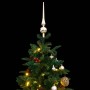 Artificial Christmas tree with hinges 150 LED and balls 120 cm by , Christmas trees - Ref: Foro24-3210459, Price: 86,64 €, Di...