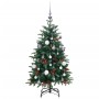 Árbol Navidad artificial con bisagras 150 LED y bolas 120 cm de , Arboles de navidad - Ref: Foro24-3210465, Precio: 67,29 €, ...