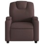 Sillón de masaje reclinable de tela marrón oscuro de , Sillones - Ref: Foro24-372382, Precio: 241,56 €, Descuento: %