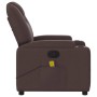 Liegender Massagesessel aus dunkelbraunem Stoff von , Sessel - Ref: Foro24-372382, Preis: 241,56 €, Rabatt: %