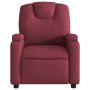 Sillón de masaje reclinable de tela color vino tinto de , Sillones - Ref: Foro24-372380, Precio: 208,99 €, Descuento: %