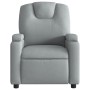 Sillón reclinable de masaje de tela gris claro de , Sillones - Ref: Foro24-372377, Precio: 247,83 €, Descuento: %