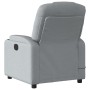 Light Gray Fabric Massage Recliner by , Armchairs - Ref: Foro24-372377, Price: 247,83 €, Discount: %