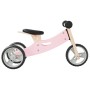 Bicicleta de equilibrio para niños 2 en 1 rosa de , Vehículos a pedales o para empujar - Ref: Foro24-358354, Precio: 63,62 €,...