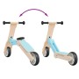 Children's scooter 2 in 1 light blue by , Pedal or push vehicles - Ref: Foro24-358356, Price: 59,14 €, Discount: %