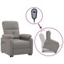 Sillón de masaje elevable tela gris taupé de , Sillones de masaje eléctricos - Ref: Foro24-3120378, Precio: 286,99 €, Descuen...