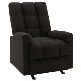 Black fabric reclining chair by , Armchairs - Ref: Foro24-321402, Price: 214,99 €, Discount: %