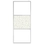 Shower screen with ESG glass shelf chromed aluminum 100x195cm by , Shower walls and screens - Ref: Foro24-3185502, Price: 248...