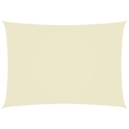 Rectangular sail awning Oxford fabric cream color 2.5x4.5 m by , Umbrellas - Ref: Foro24-135208, Price: 39,11 €, Discount: %