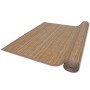 Rectangular brown bamboo rug 150 x 200 cm by , Rugs - Ref: Foro24-241340, Price: 45,35 €, Discount: %