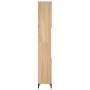 Armario de baño madera contrachapada roble Sonoma 30x30x190 cm de , Muebles de baño - Ref: Foro24-819799, Precio: 99,99 €, De...