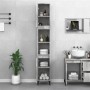 Bathroom cabinet made of gray concrete plywood, measuring 30x30x190 cm. by , Bathroom furniture - Ref: Foro24-819800, Price: ...