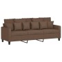 3-Sitzer-Sofa aus braunem Stoff 180 cm von , Sofas - Ref: Foro24-359278, Preis: 285,94 €, Rabatt: %