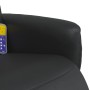 Reclining massage armchair with footrest in black synthetic leather by , Armchairs - Ref: Foro24-356557, Price: 240,40 €, Dis...