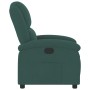 Sillón reclinable de terciopelo verde oscuro de , Sillones - Ref: Foro24-371799, Precio: 228,04 €, Descuento: %