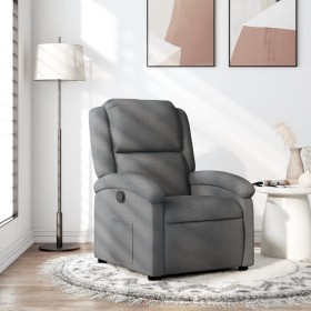 Dark gray fabric recliner by , Armchairs - Ref: Foro24-371752, Price: 219,82 €, Discount: %