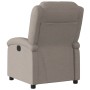 Sillón reclinable de tela gris taupe de , Sillones - Ref: Foro24-371759, Precio: 219,97 €, Descuento: %