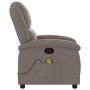 Liegender Massagesessel aus taupegrauem Stoff von , Sessel - Ref: Foro24-371771, Preis: 240,96 €, Rabatt: %