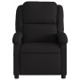 Black fabric massage recliner by , Armchairs - Ref: Foro24-371765, Price: 242,79 €, Discount: %