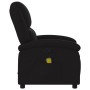 Sillón reclinable de masaje de tela negro de , Sillones - Ref: Foro24-371765, Precio: 242,79 €, Descuento: %