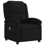 Sillón de masaje reclinable de terciopelo negro de , Sillones - Ref: Foro24-371814, Precio: 235,89 €, Descuento: %