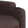 Sillón de masaje reclinable de tela marrón oscuro de , Sillones - Ref: Foro24-372370, Precio: 227,50 €, Descuento: %