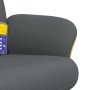 Dark gray fabric reclining massage chair with footrest by , Armchairs - Ref: Foro24-356543, Price: 171,36 €, Discount: %