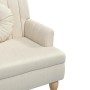 Bench with linen fabric cushions 113x64.5x75.5 cm by , Banks - Ref: Foro24-372138, Price: 183,42 €, Discount: %