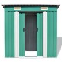 Green metal garden shed by vidaXL, Sheds - Ref: Foro24-42908, Price: 214,32 €, Discount: %