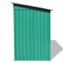 Green metal garden shed by vidaXL, Sheds - Ref: Foro24-42908, Price: 214,32 €, Discount: %