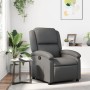 Gray synthetic leather recliner by , Armchairs - Ref: Foro24-371778, Price: 232,99 €, Discount: %