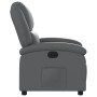 Gray synthetic leather recliner by , Armchairs - Ref: Foro24-371778, Price: 232,99 €, Discount: %